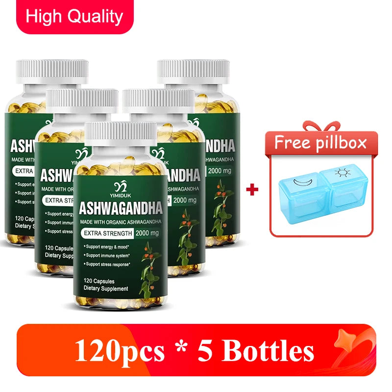Ashwagandha Bio : Stress, Énergie et Équilibre