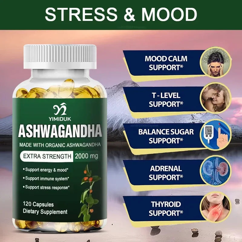 Ashwagandha Bio : Stress, Énergie et Équilibre