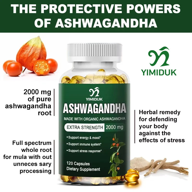 Ashwagandha Bio : Stress, Énergie et Équilibre