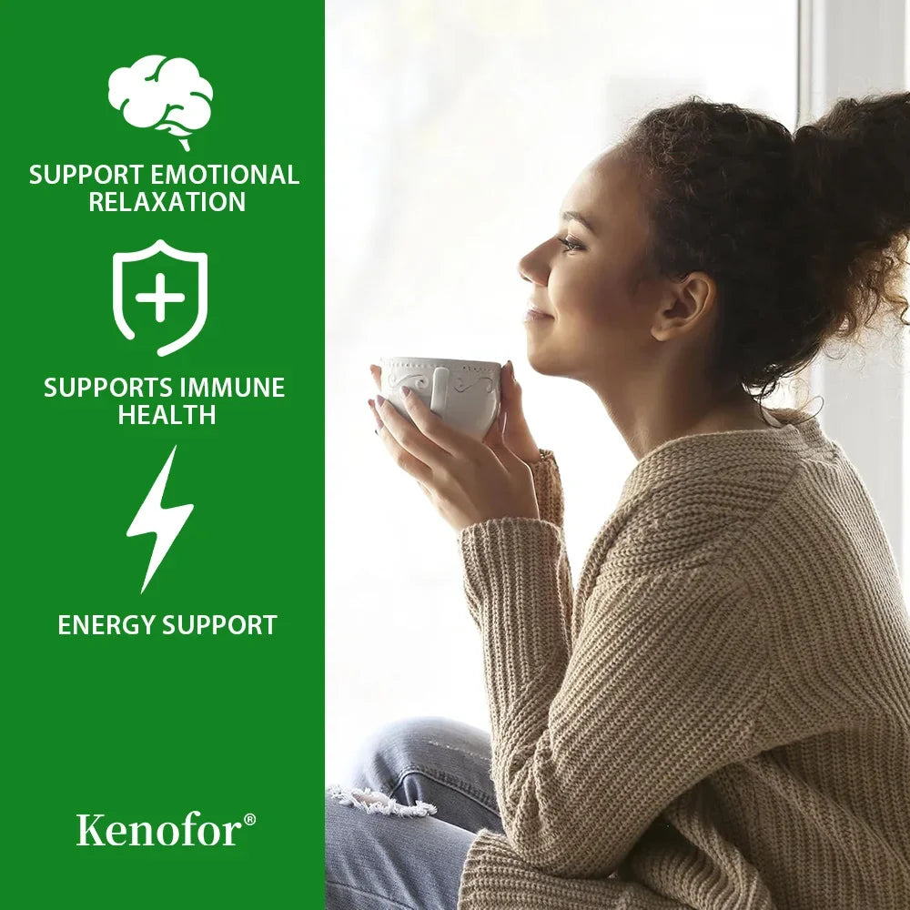 Complément d’Ashwagandha 4800 mg – Adaptogène naturel, améliore le cerveau et la mémoire, l’humeur, le sommeil et l’énergie – 120 gélules