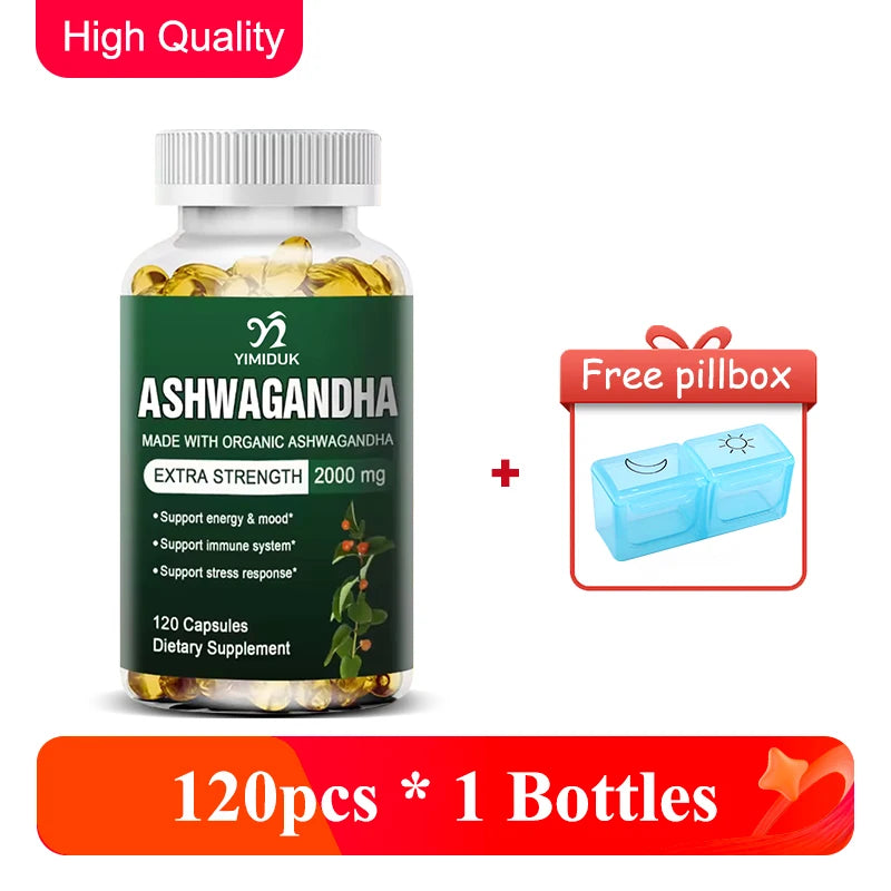 Ashwagandha Bio : Stress, Énergie et Équilibre