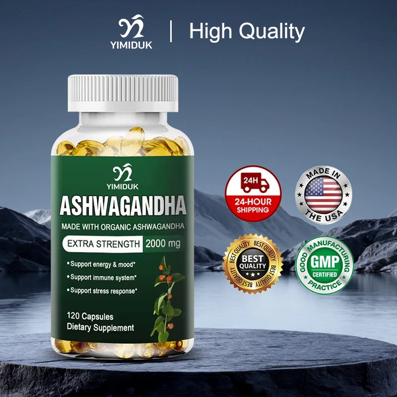 Ashwagandha Bio : Stress, Énergie et Équilibre