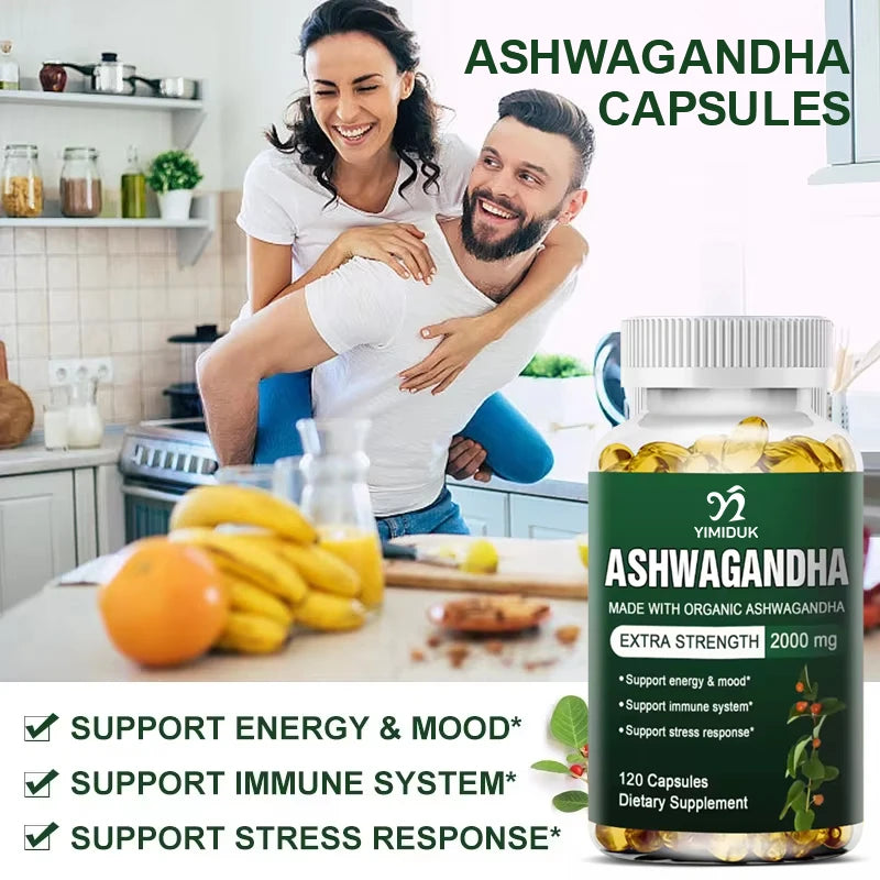 Ashwagandha Bio : Stress, Énergie et Équilibre