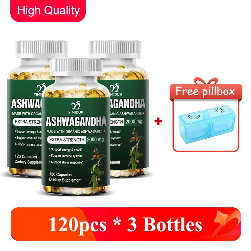 Ashwagandha Bio : Stress, Énergie et Équilibre