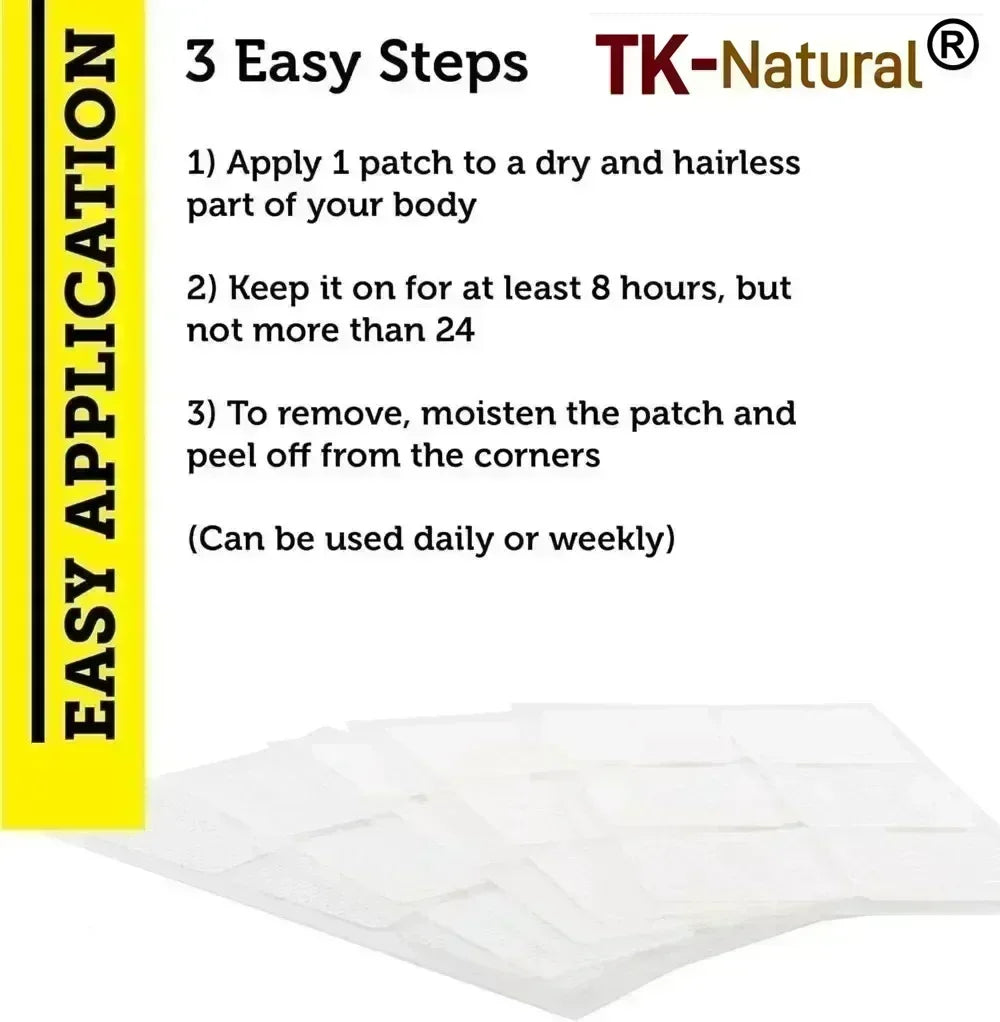 30 Patches Magnesium Taurate & Orotate Transdermal Patches - Muscle,Heart Support